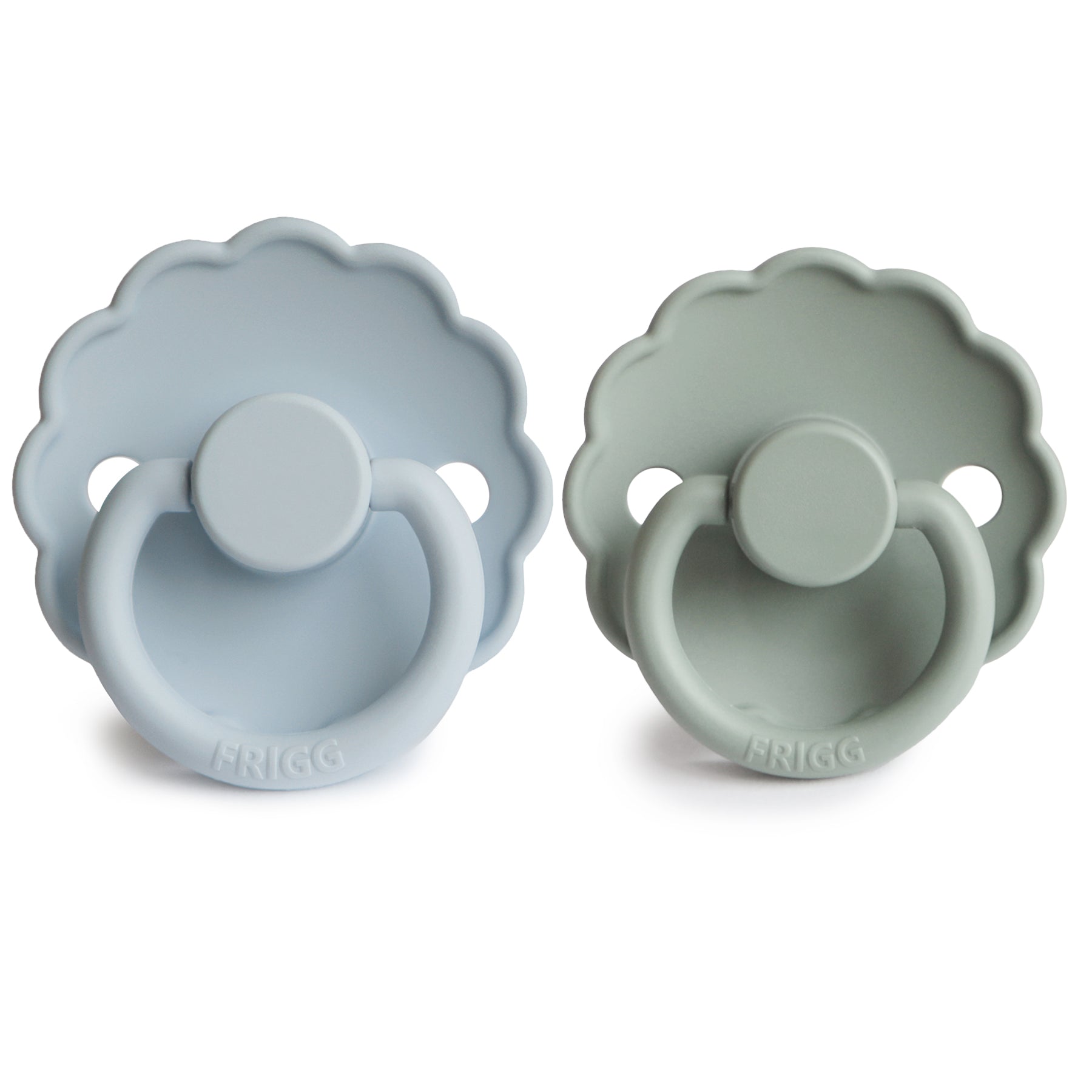 FRIGG Daisy Silicone Pacifier 2-Pack - Babies in Bloom
