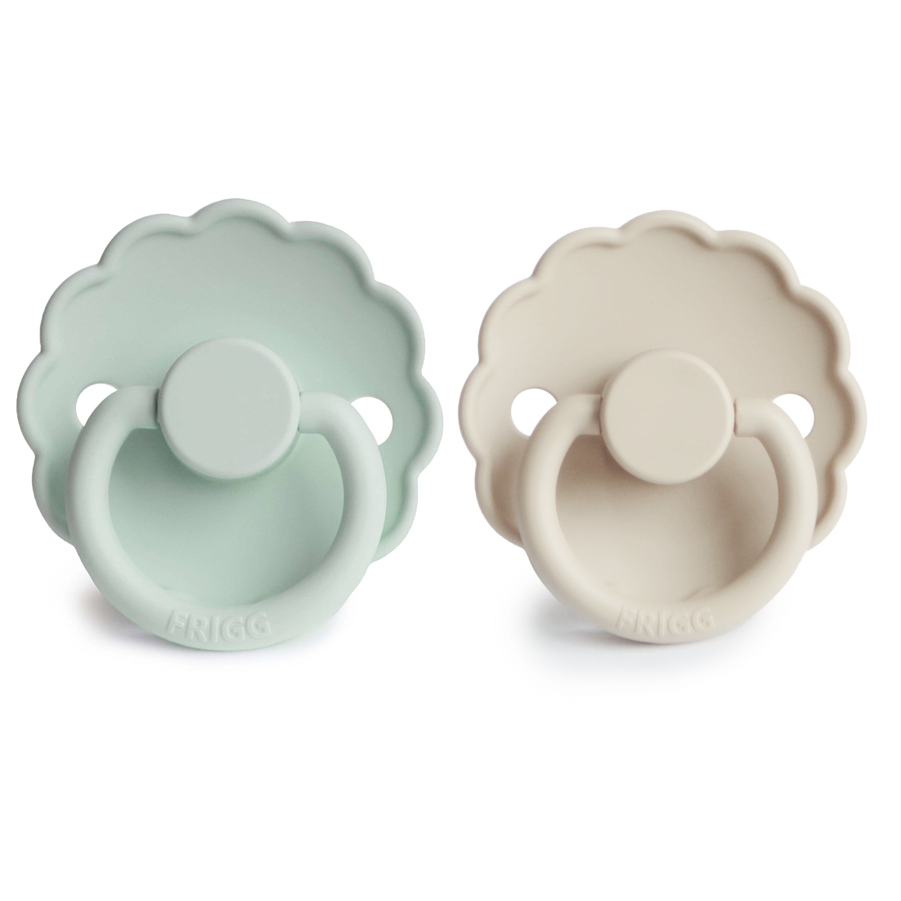 FRIGG Daisy Silicone Pacifier 2-Pack - Babies in Bloom