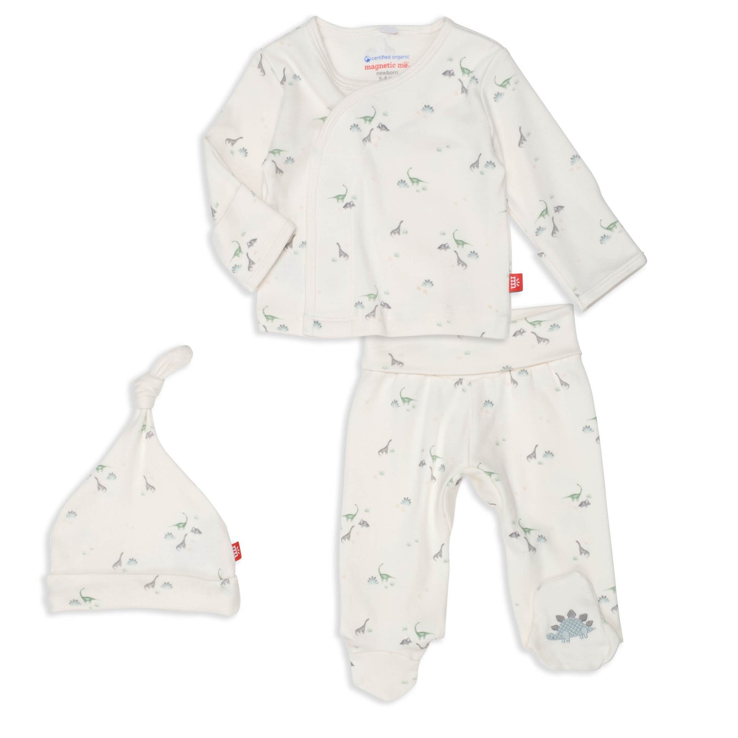 Magnetic Organic Cotton Take Me Home Kimono Set