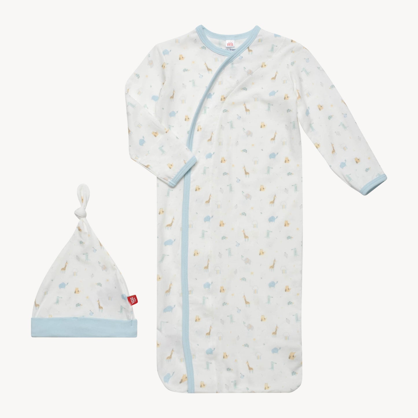 Magnetic Modal Cozy Sleeper Gown + Hat Sets