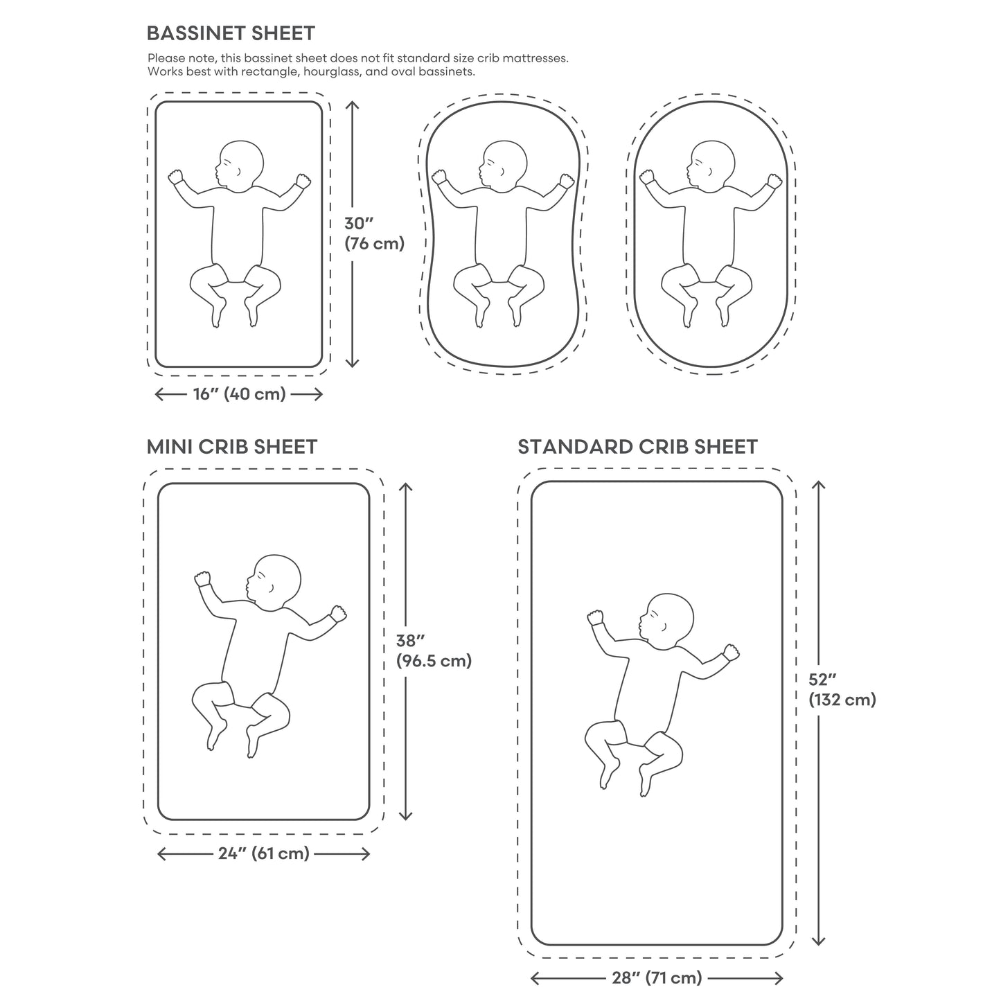 Extra Soft Bassinet Muslin Crib Sheet - Babies in Bloom