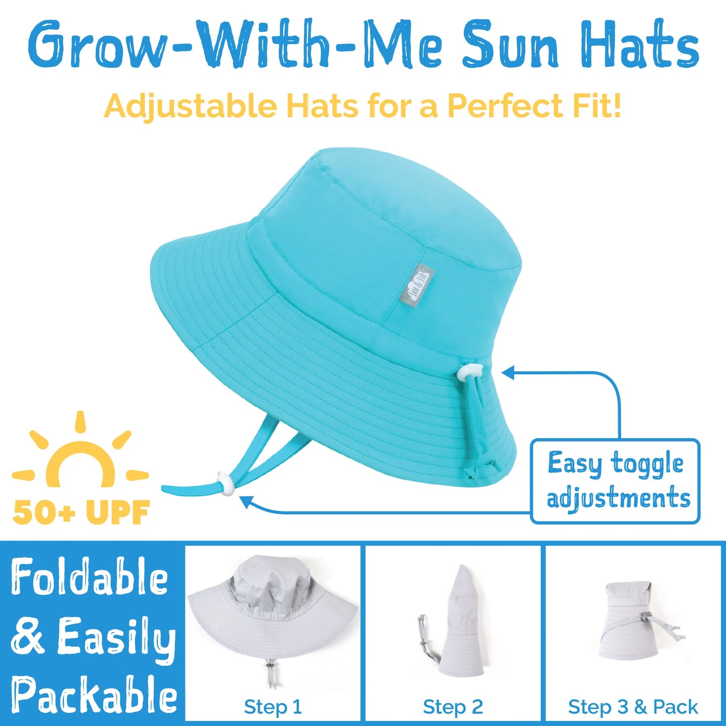 Jan & Jul Water Repellent Bucket Hats