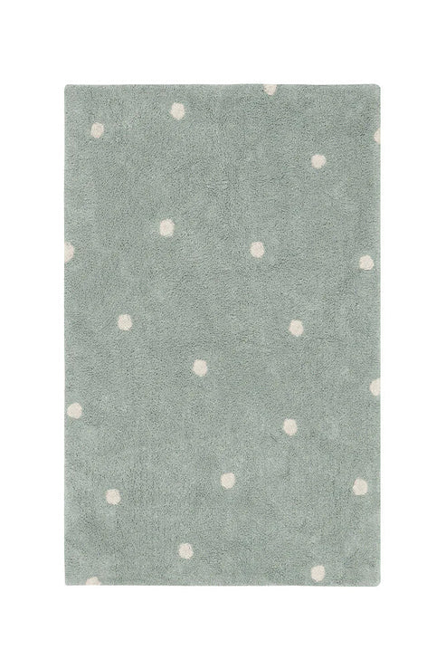 Washable Area Rugs Mini Dot