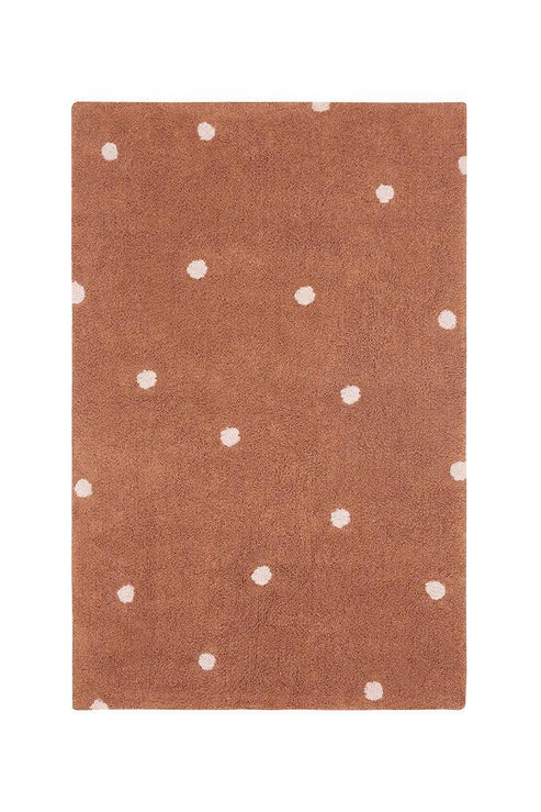 Washable Area Rugs Mini Dot