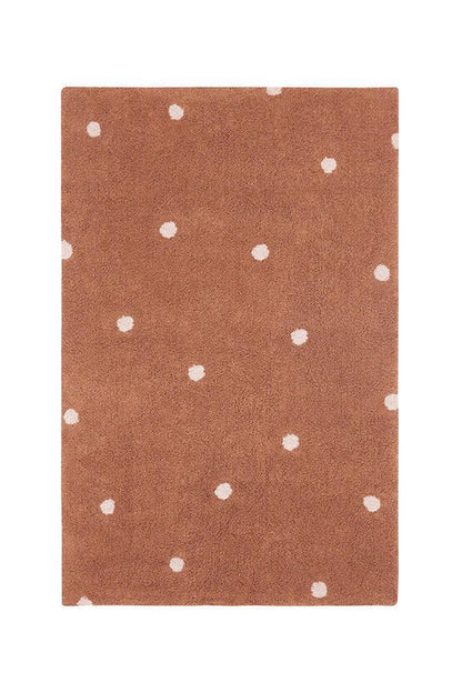 Washable Area Rugs Mini Dot