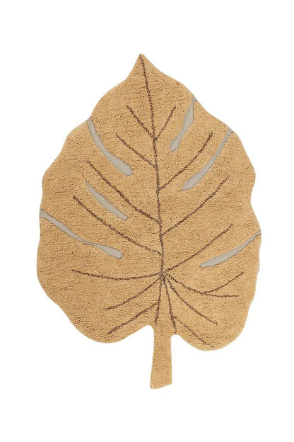 Washable Cotton Rugs Monstera