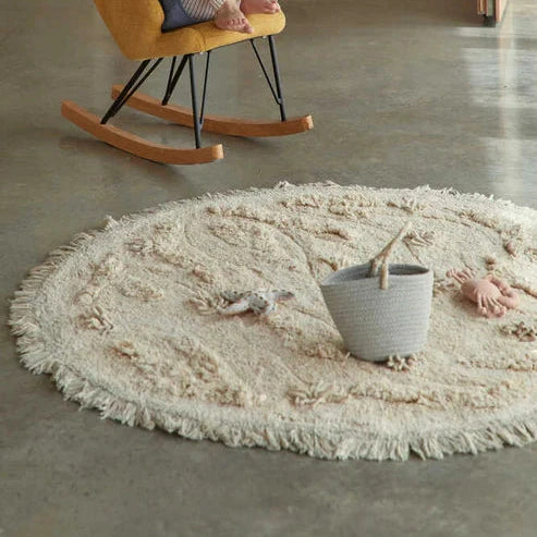 Washable Play Rug Island