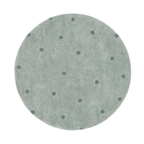 Washable Round Rugs Dot