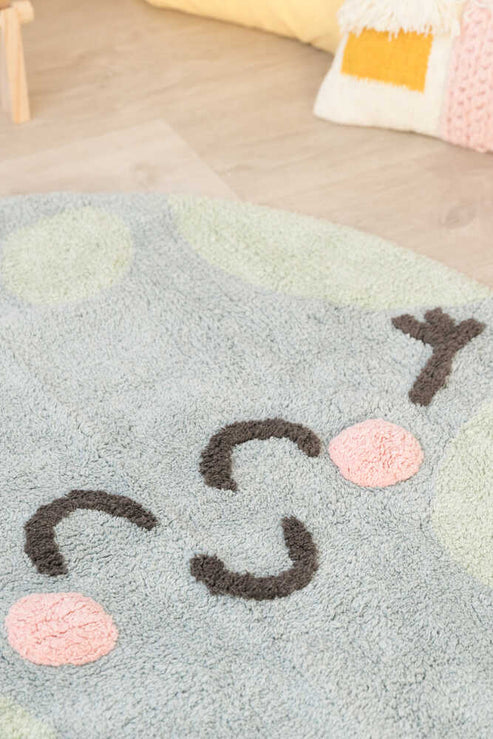 Washable Cotton Rug Big Big World