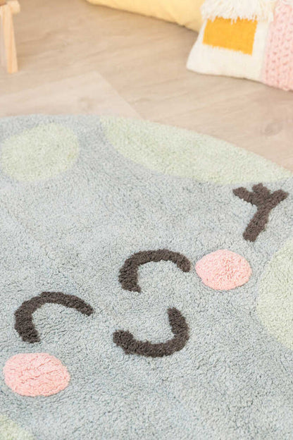 Washable Cotton Rug Big Big World