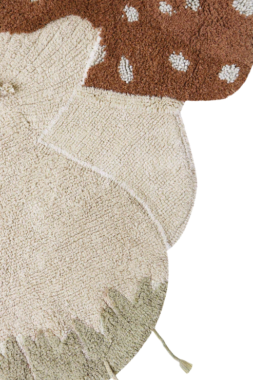 Washable Cotton Rug Boletus