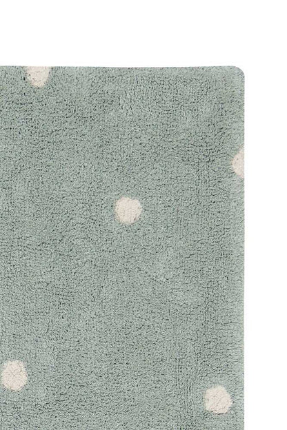 Washable Area Rugs Mini Dot