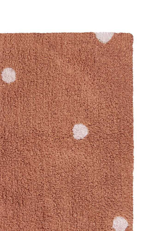 Washable Area Rugs Mini Dot