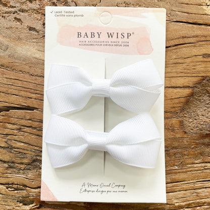 Baby Wisp Alligator Clip Pigtail Bows