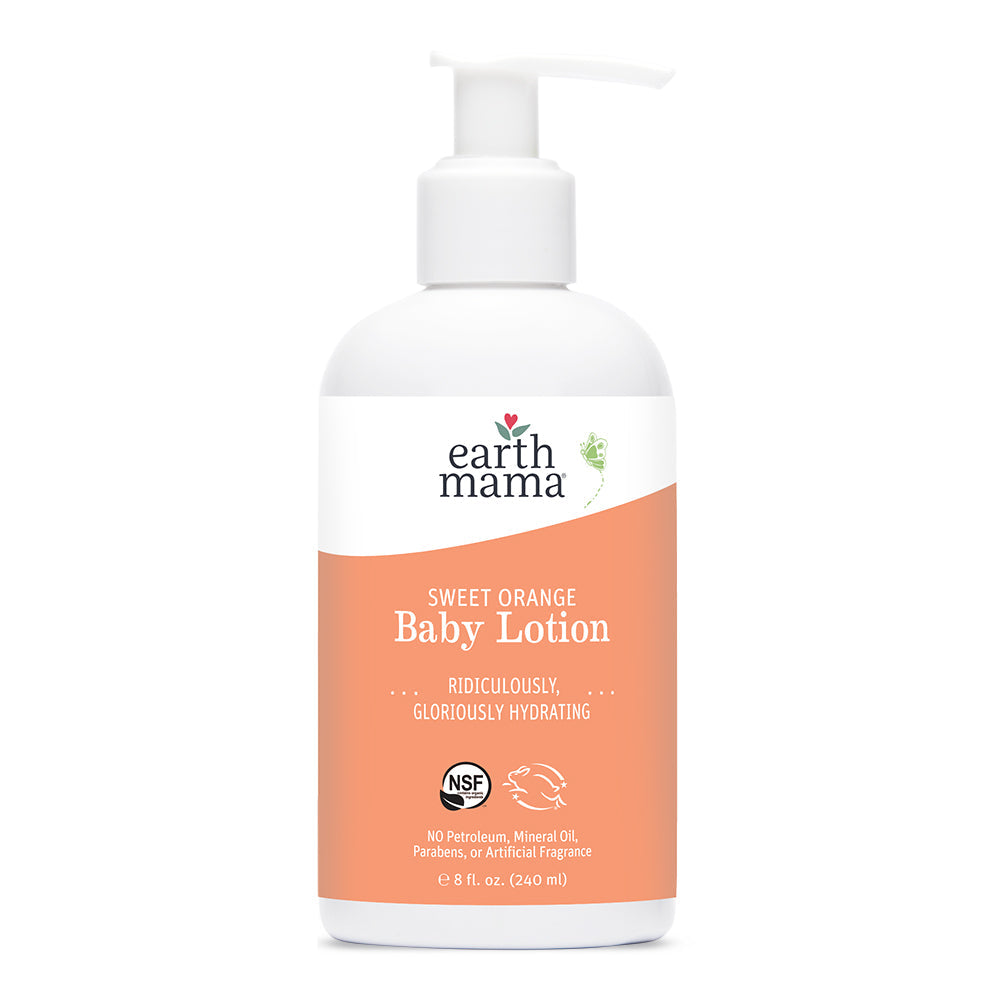 Earth Mama Organics Sweet Orange Baby Lotion