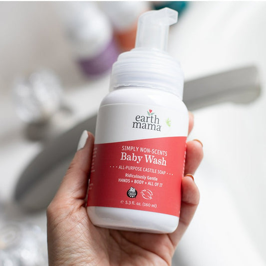 Earth Mama Organics Natural Non-Scents Baby Wash & Shampoo