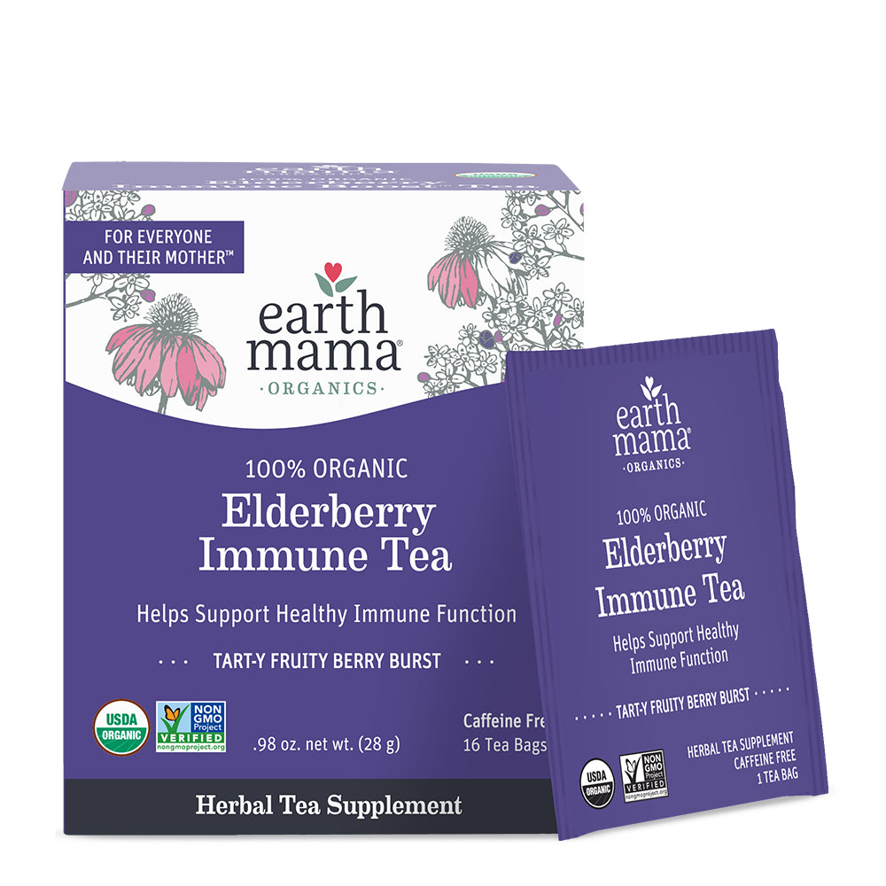 Earth Mama Organics Elderberry Immune Tea