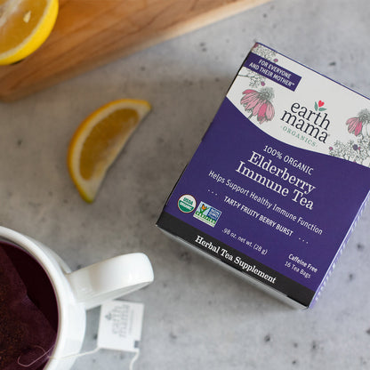 Earth Mama Organics Elderberry Immune Tea