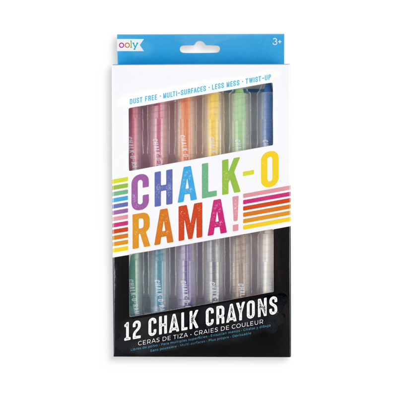 Chalk-O-Rama Dustless Chalk Crayons International Arrivals - Babies in Bloom