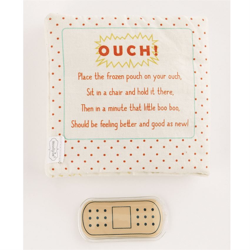 Mud Pie Ouch Pouch Fabric Book