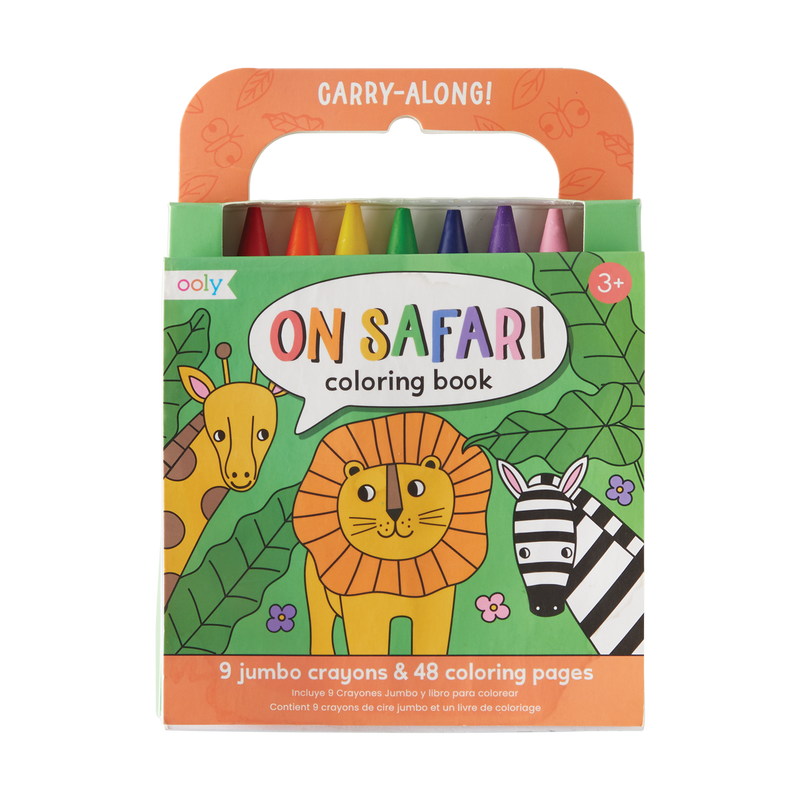 Carry Along Coloring Book Set