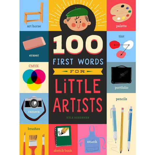 100 First Words for Little Artists Familius - Babies in Bloom