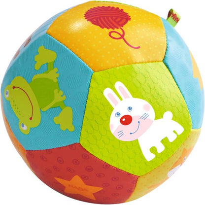 4 1/2' Baby Ball Animal Friends HABA - Babies in Bloom