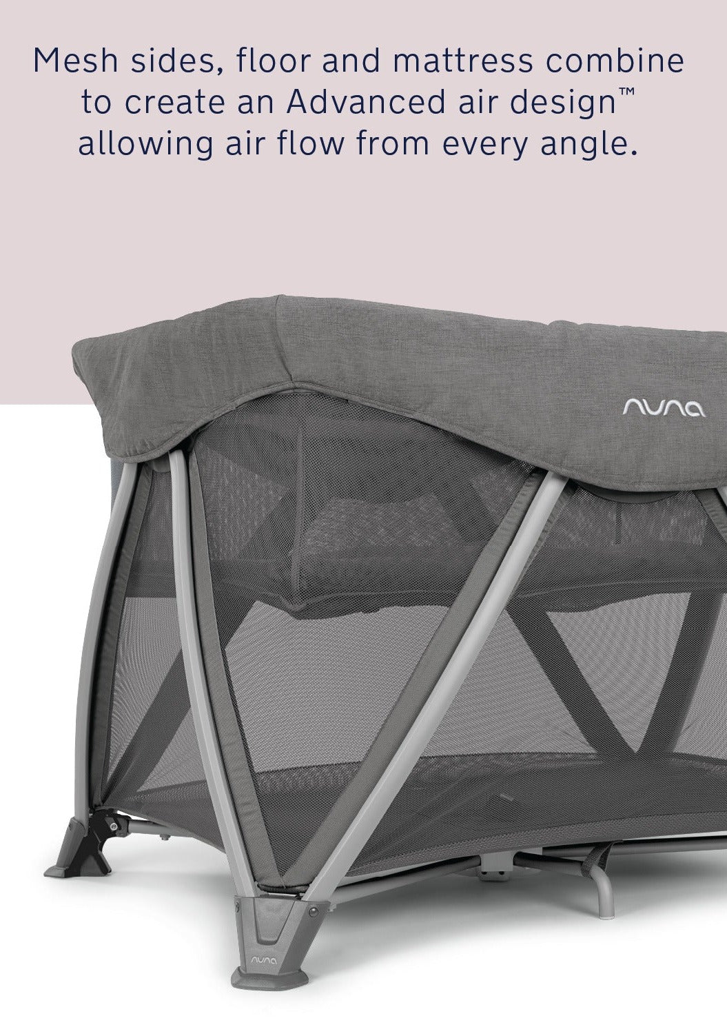 Nuna SENA aire with Zip Off Bassinet