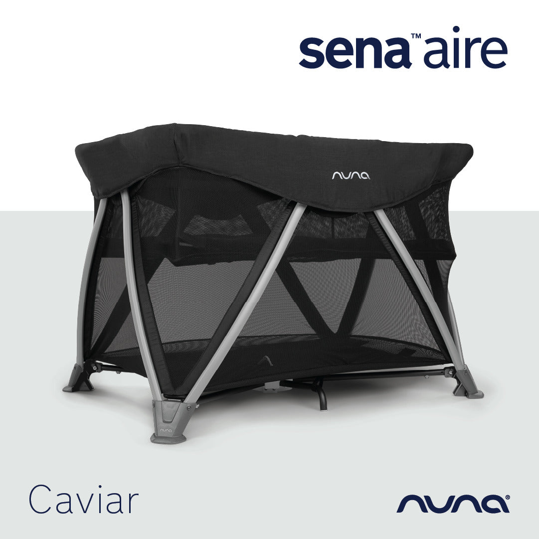 Nuna sena 2025 bassinet set up