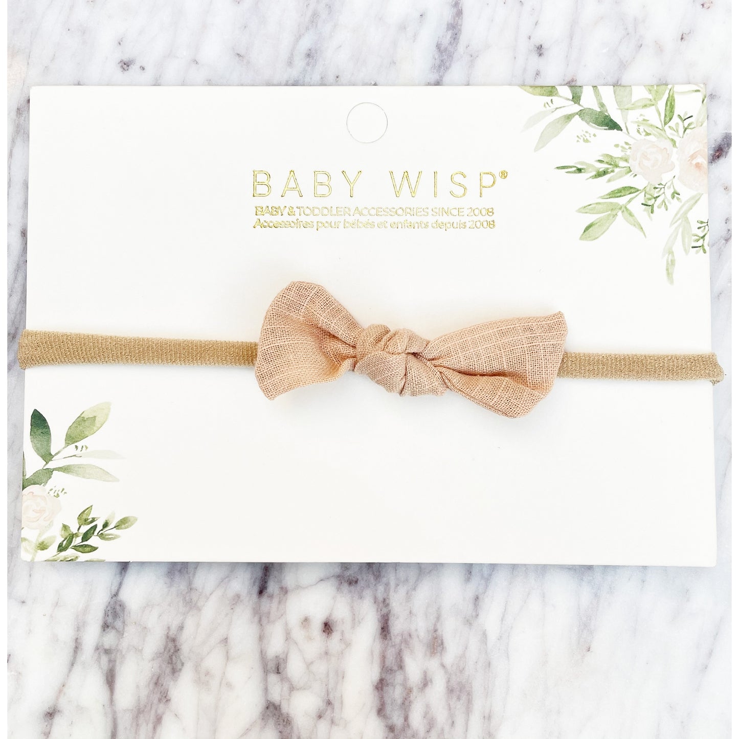 Baby Wisp Hand Tied Bow Headbands