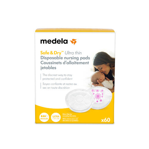 Medela Safe & Dry Ultra Thin Disposable Nursing Pads Medela - Babies in Bloom