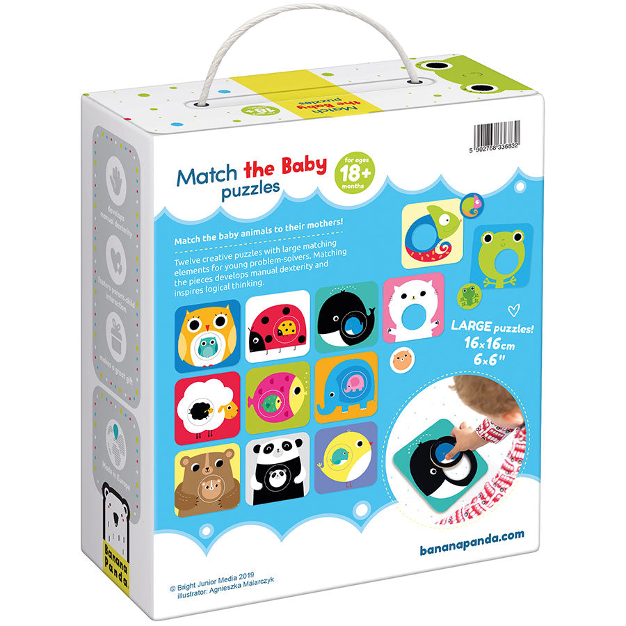 Banana Panda Match the Baby Puzzles