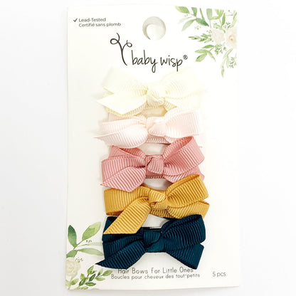 Baby Wisp Chelsea Boutique Bow Snap Clip Sets
