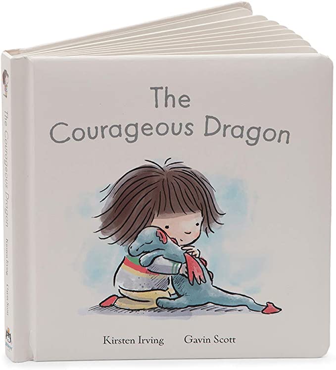 Jellycat The Courageous Dragon Book