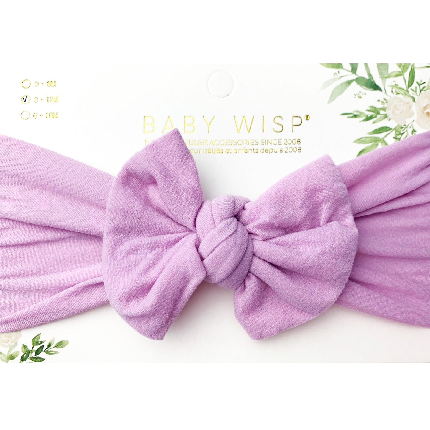 Baby Wisp Headwrap Nylon Bow Headbands