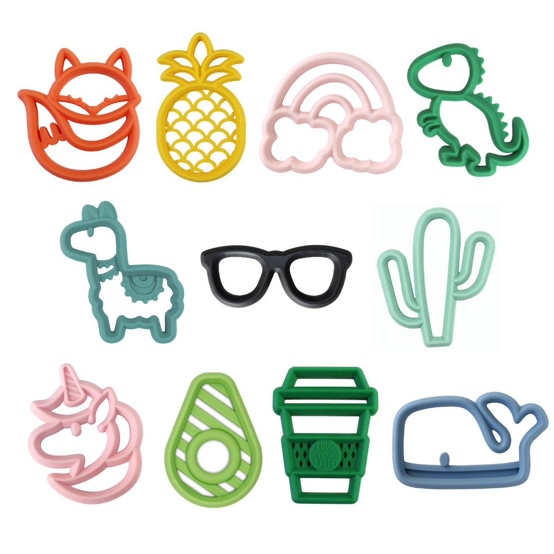 Itzy ritzy flamingo 2024 teether