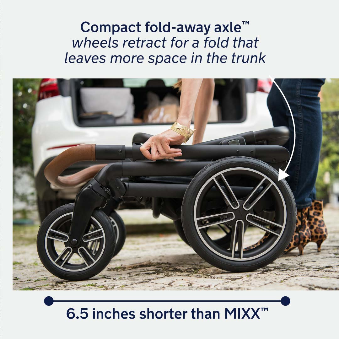 Nuna Mixx Next Stroller with MagneTech Secure Snap + Pipa RX