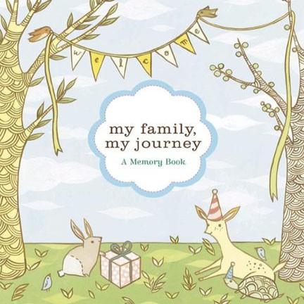 My Family, My Journey Baby Book Chronicle Books - Babies in Bloom