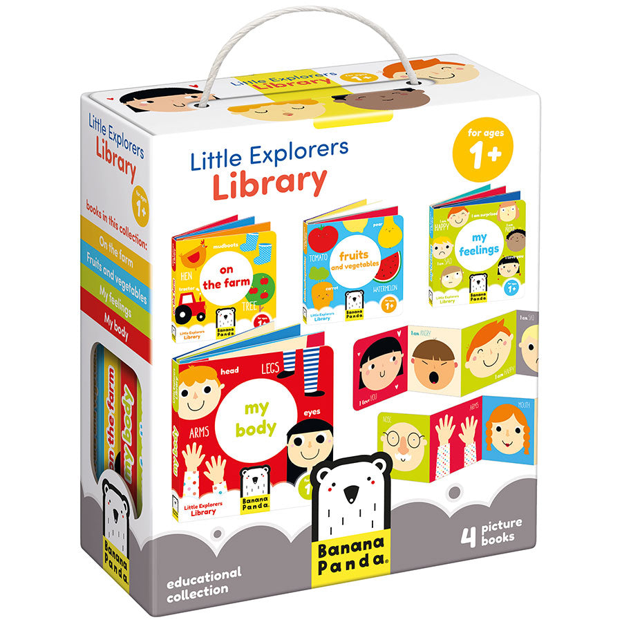 Banana Panda Little Explorers Library Set
