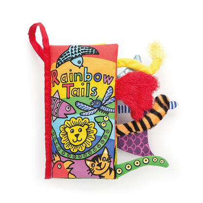 Jellycat Rainbow Tails Activity Book Jellycat - Babies in Bloom