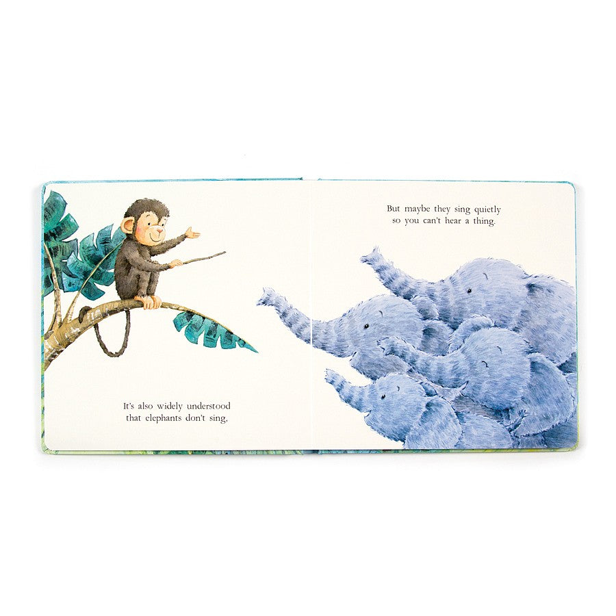 Jellycat Elephants Can't Fly Book