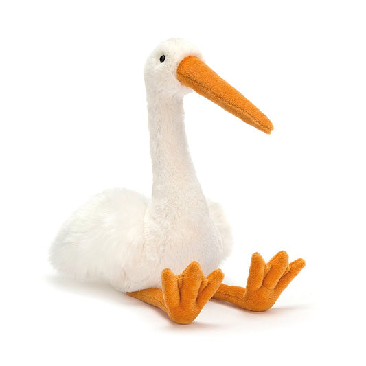 Jellycat Bobby Stork Baby Jellycat - Babies in Bloom