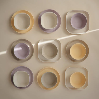 Mushie Round Dinnerware Bowl Set