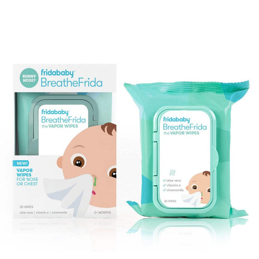 BreatheFrida Nose & Chest Wipes