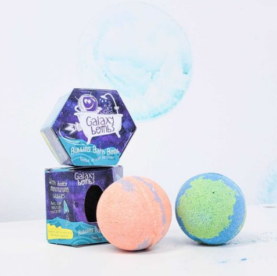 Loot Toy Galaxy Bubbling Bath Bombs