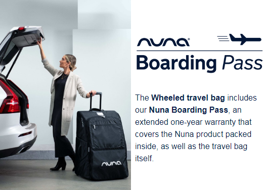 Nuna Wheeled Travel Bag