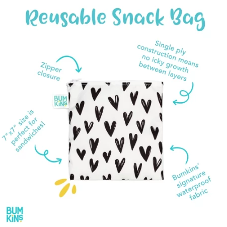 Bumkins Reusable Snack Bags Bumkins - Babies in Bloom