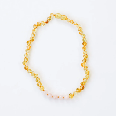 Canyon leaf 2025 amber necklace