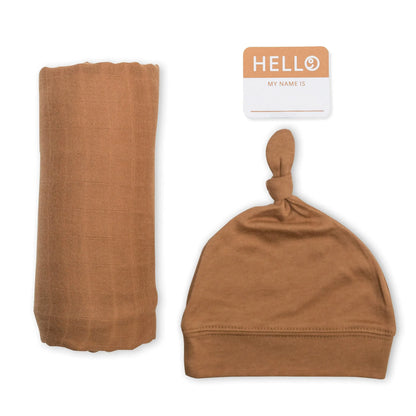 Hat & Swaddle Set