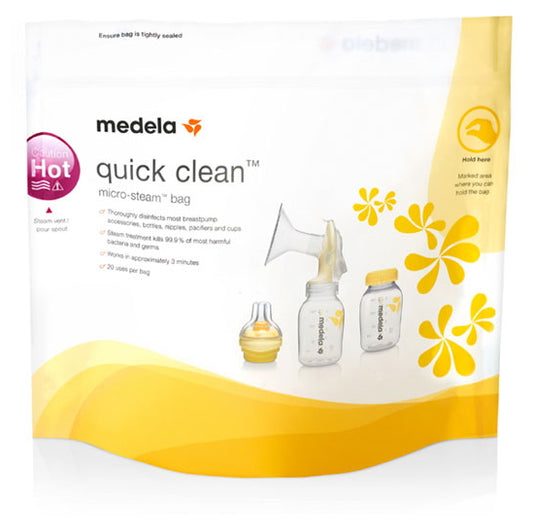 Medela Quick Clean Micro-Steam Bags Medela - Babies in Bloom
